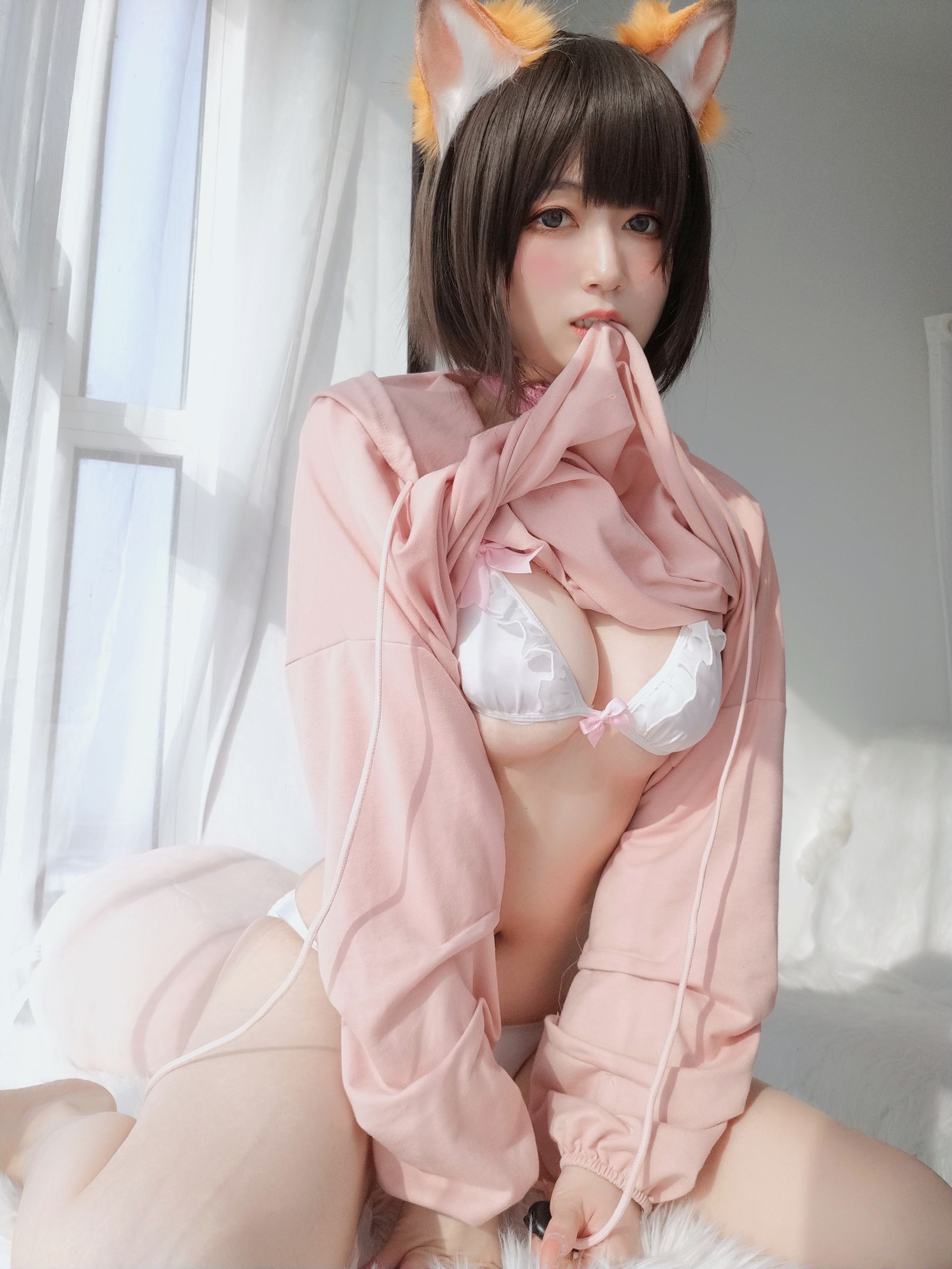 [COS写真]小姐姐白银81–粉红狐狸插图6